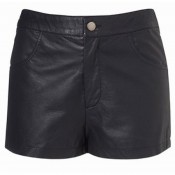 Leather Shorts Women (5)