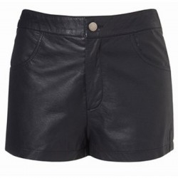 Leather Shorts Women
