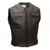Leather Vest Mens (7)